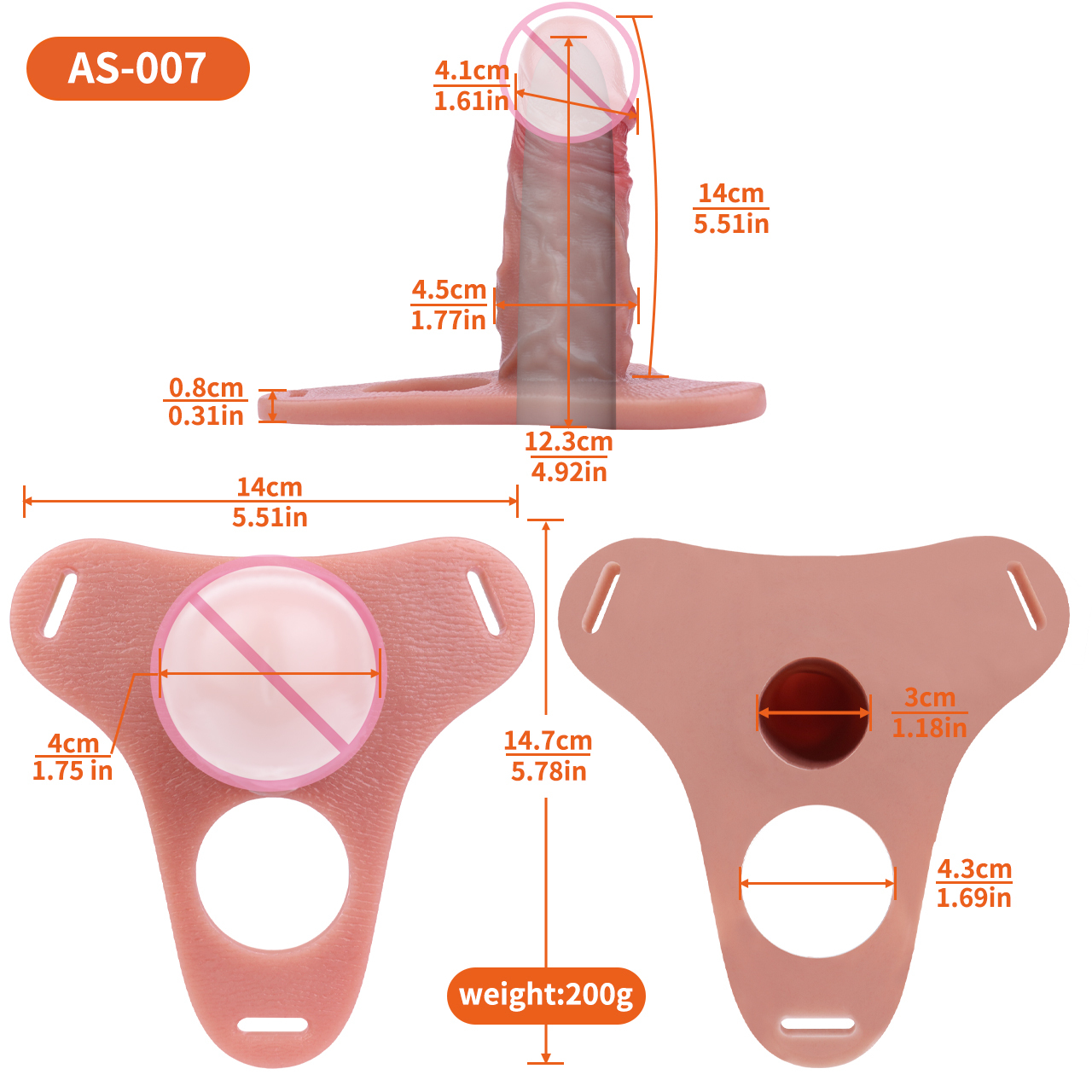 Couleur de peau AS-007