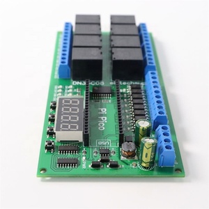 12-24V 8 Kanal Einfache SPS-Relais platine für Raspberry Pi Pico Python C DN33C08