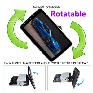 2025 TikTok TREND exontek 2G + 32GB SINGLE 1 DIN 10.1 ''Android Car STEREO DVD Player ไร้สาย CarPlay GPS FM BT หมุนหน้าจอได้ - Product Image 2