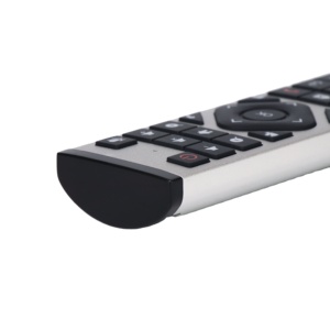 Aluminium-Infrarot-Fernbedienung TV IR/433MHz/2,4G für Audio/Lautsprecher Metall-IR-Fernbedienung mit Silikon tasten - Product Image 5