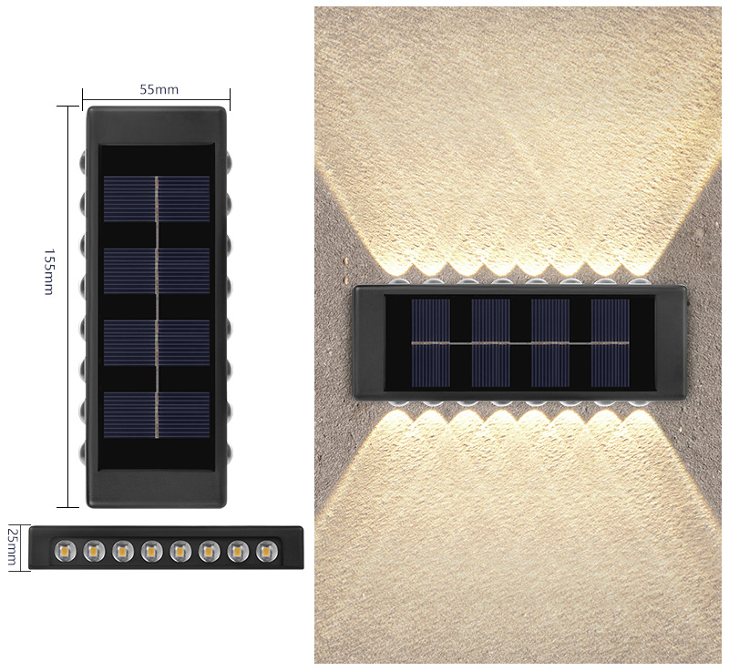 16 LED lumière chaude (batterie nickel-hydrure)