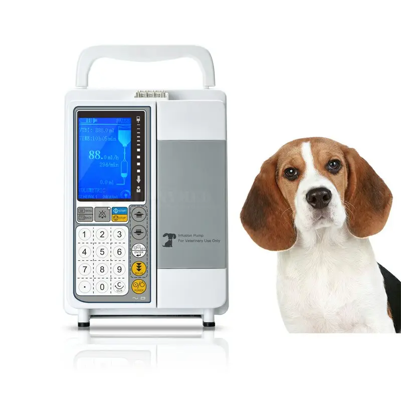 Bomba de infusión para mascotas, dispositivo veterinario para el cuidado de la salud, SY-G076-5