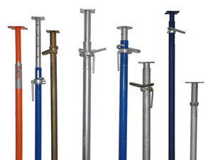 בניין 2 אביזרים גובה רגל אביזרים מערכת בטון prop פיגומים מתכתי prop