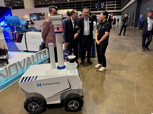 רובוט אבטחה ai עם מעקב אי ניתוח נתונים גדול גילוי תרמי עבור תחנות משטרה מקומות חשובים - Product Image 2