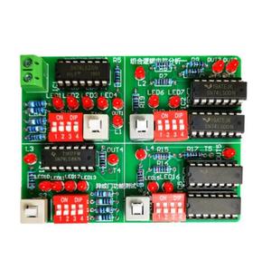 DIYゲート回路と組み合わせ論理回路分析アセンブリテストはんだ付けキット電子練習モジュール - Product Image 1