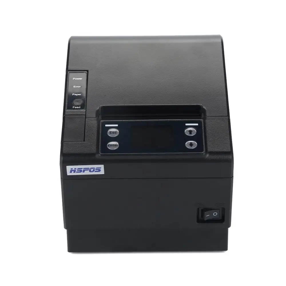 Cloud Printer Mqtt Usb Lan Grrs Receipt Printer With Button 80Mm New Model Hs-C830Ulg