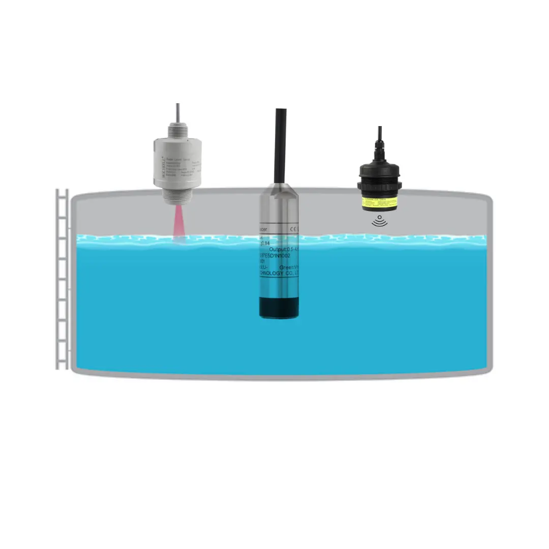 ดิจิตอลไฮโดรสแตติกอะนาล็อกน้ําเสียถังนมระดับการตรวจสอบเครื่องส่งสัญญาณระดับน้ําเครื่องตรวจจับตัวบ่งชี้เซ็นเซอร์