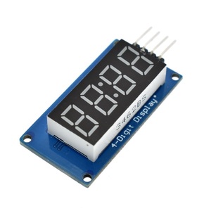 YOINNOVATI TM1637 modulo Display a LED 7 segmenti 4 bit orologio da 0.36 pollici anodo rosso tubo digitale quattro schede Driver seriali Pack - Product Image 3