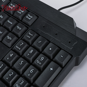 English Universal Rapoo 2.4g Round Plug Black Mice Ergonomic Office Wlred Normal Curve Good Quality Lang Desktop <strong>Keyboard</strong> - Product Image 2
