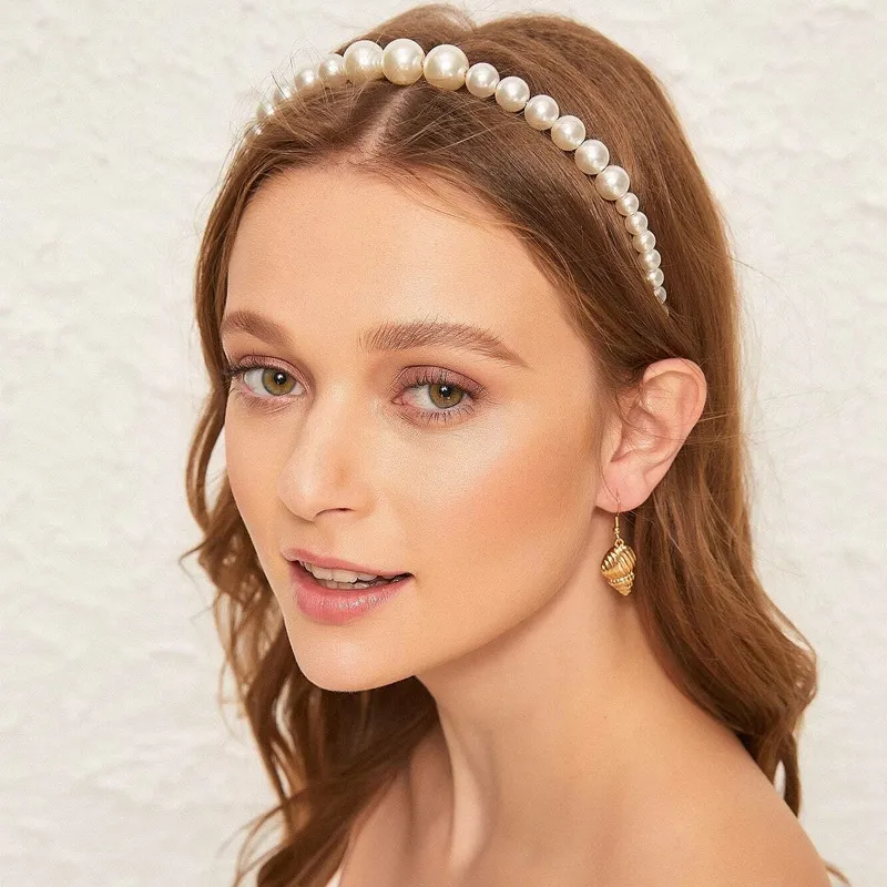 Tiara de pérolas, tiara de pérolas brancas delicadas feita à mão, princesa, delicada, super fada, acessórios para o cabelo