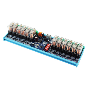 Oshangming 12ウェイリレー出力モジュール12V/24Vリレーボードデジタル出力RS485 Modbus Rtu LED用 - Product Image 1