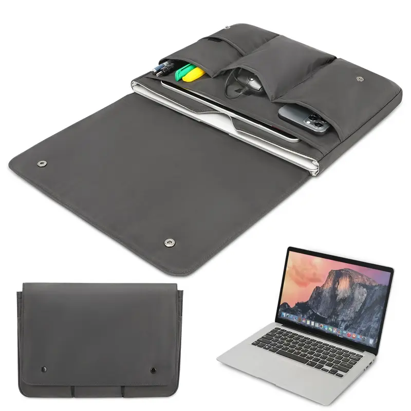 Waterproof Laptop Surface Cover Laptop Sleeve Case Compatible With MacBook Pro 13 Anti-Scratch Soft Lining Padded Laptop Sleeve