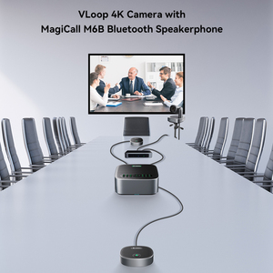 4K аудио и видео конференц-комплекты 12X зум HDM1 беспроводная камера BT Speakerphone 2 Mics расширения все в одной группе - Product Image 2