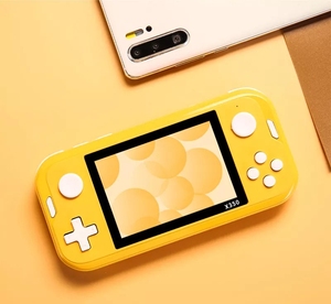 X350レトロハンドヘルドゲームコンソール3.5インチIPSスクリーンデュアルジョイスティック32bit 6000ゲームポータブルビデオゲームプレーヤーPS4/NES/GBA用 - Product Image 3