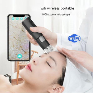 Wifi数字显微镜1000X变焦可调电子显微镜，带8 LED内窥镜适用于android IOS - Product Image 3