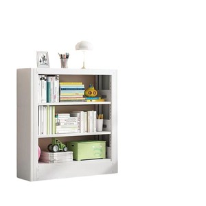 Modern stil Metal kitaplık raf ev için basit oturma odası çelik kitaplık çocuk resimli kitap kütüphane okuma alanı için - Product Image 1