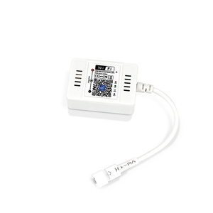 Хорошее качество мини DC5V-24V переключатель таймер Alexa/Google смартфон Голосовое управление Wi-Fi пиксельный светодиодный контроллер для SPI WS2812B WS16704 - Product Image 3