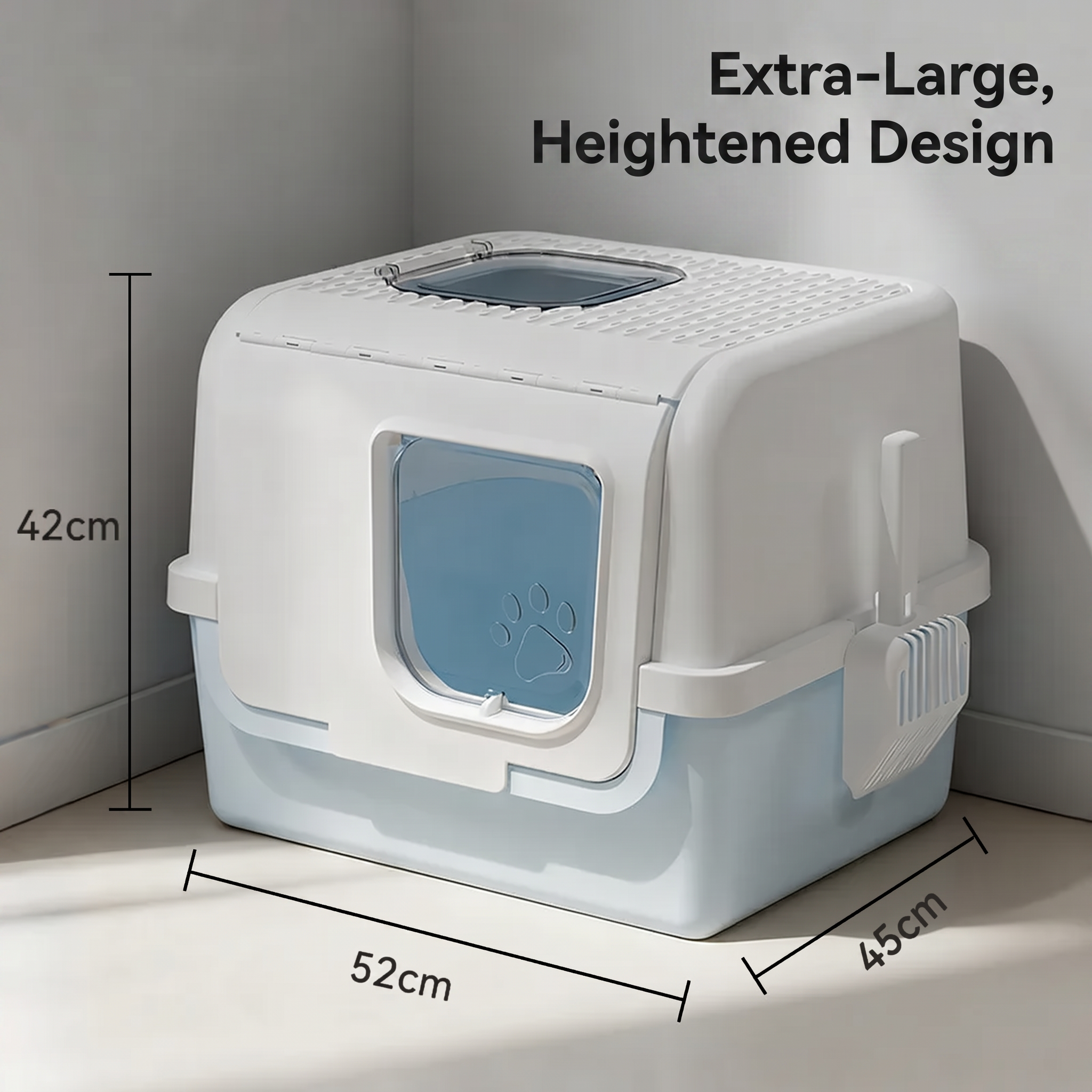Extra-large blue