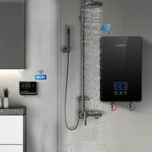Anlabeier Household Tankless Electric Water <strong>Heater</strong> 6000W Touch Control Endless Capacity <strong>B</strong> Class Energy Efficiency - Product Image 1