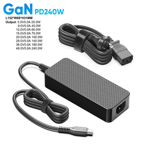Adaptador de fuente de alimentación de cargador GaN de 5V-48V para sistema de alarma de seguridad inteligente para el hogar, dispositivos inteligentes integrados de Audio integrados - Product Image 4