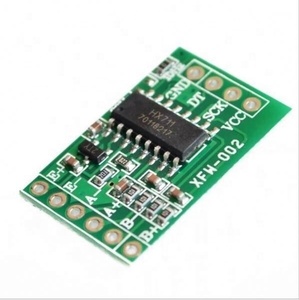 Sensor de pesaje HX711 Sensor de presión de módulo a / D de precisión de 24 bits de doble canal - Product Image 2