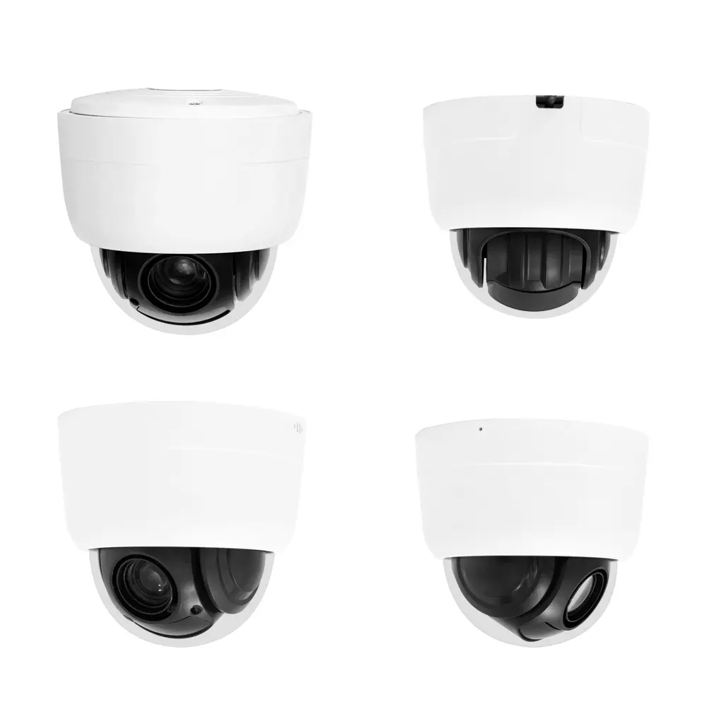 Mini système de caméra de vidéosurveillance intérieure filaire Wifi PTZ caméra de surveillance IP de sécurité extérieure avec zoom 10X