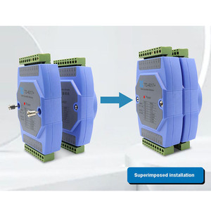 Módulo analógico a RS485 Entrada 4-20MA Modbus 2/4/8 Colector de datos de aislamiento de entrada de voltaje y corriente en stock