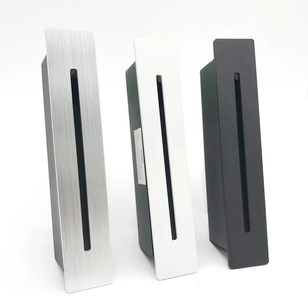 Silver, Black, White