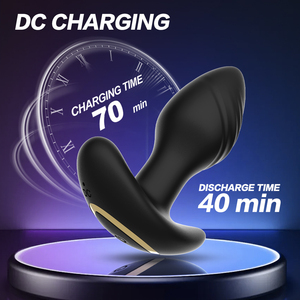 Kadınlar için Anal Plug vibratör APP Bluetooth uzaktan kumanda 9 modu erkekler için 360 rotasyon yetişkin oyuncaklar popo fiş prostat masaj 18 - Product Image 5