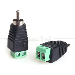 Conector RCA macho hembra a Terminal de tornillo AV Phono sin soldadura, convertidor de cable, Adaptador de Audio para altavoz - Product Image 4