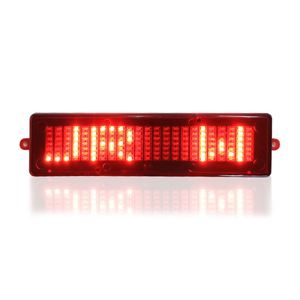 Z723 Control remoto MINI Mensaje de desplazamiento Pantalla LED para automóvil Tablero de señal LED programable Panel LED de un solo color - Product Image 2