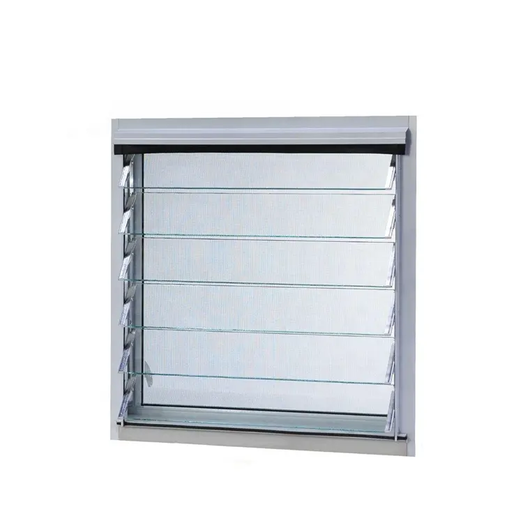 Persiana de vidrio laminado/ventana de jalousie, precios, Venta caliente, vidrio de ventana de persiana de colores