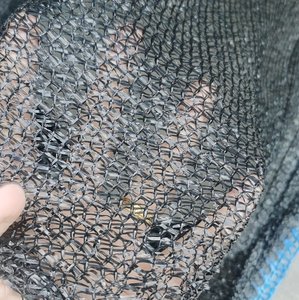 Kunden spezifisches schwarzes Landwirtschafts-Sonnenschutz tuch UV-fertiges gestricktes HDPE-Netznetz in Rollen verpackung - Product Image 4