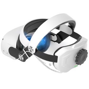 2024 New Design Comfortable Vr Headset Accessories for Oculus Vr Adjustable Charging Headset for Oculus <strong>Quest</strong> 2 Head Strap - Product Image 1