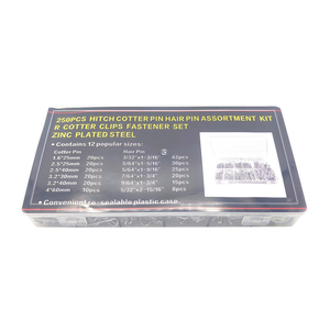 250pcs tóc pin <span class=keywords><strong>cotter</strong></span> <span class=keywords><strong>r</strong></span> Clip Hitch máy kéo <span class=keywords><strong>pins</strong></span> đa năng <span class=keywords><strong>cotter</strong></span> <span class=keywords><strong>pins</strong></span> cho các mục đích khác nhau - Product Image 2