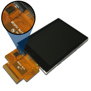 2,8-Zoll-TFT-LCD-Bildschirmmodul 50-poliger SPI / MCU/SPI-RGB-Multi-Interface 240*320 Tft-Touchscreen mit ILI9341 - Product Image 4