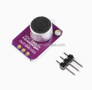 MAX4466 Sound Sensor Module <strong>Microphone</strong> Preamplifier <strong>Microphone</strong>