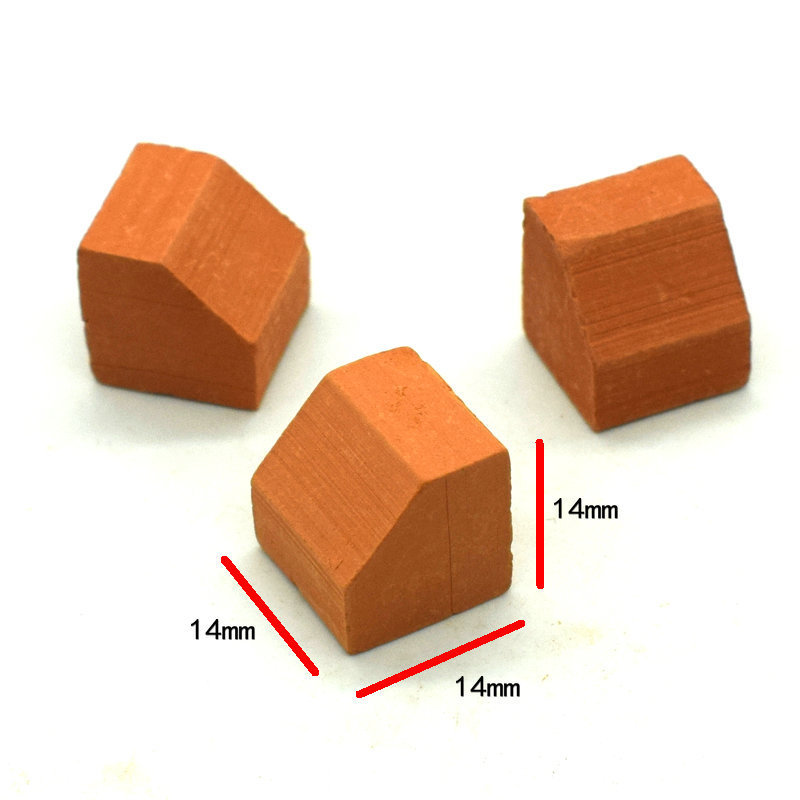 1:12 ladrillo rojo de cinco caras (1 pieza)