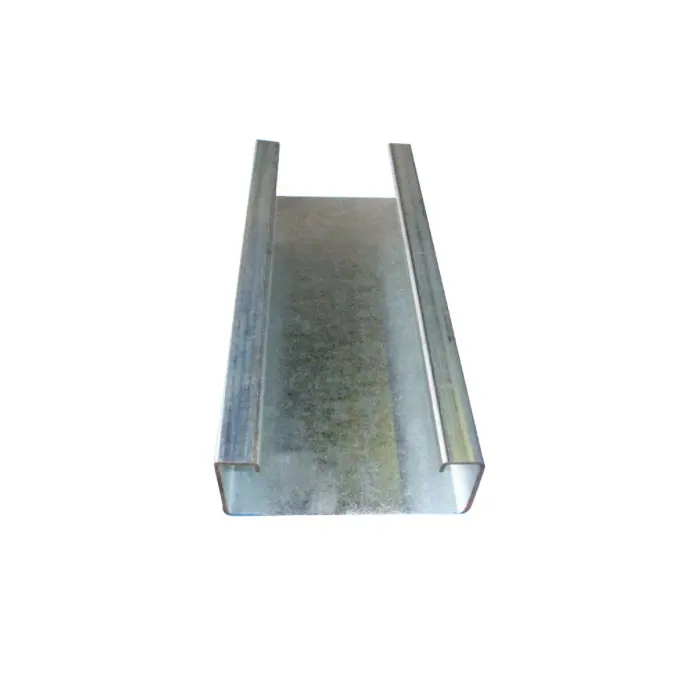 Structural Steel C Channel Prices SS400 Cold Formed GI Steel C Channel for Ceiling System