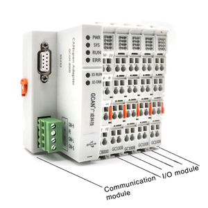 Adattatore Modbus RTU 24V DC Standard Modbus Slave Support CRC Check la struttura scalabile può collegare fino a 32 moduli I/O - Product Image 3