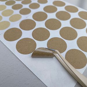 Vinyl Paper Kraft Adhesive Rolls High Quality Custom Self Waterproof Adhesive <strong>Decals</strong> for Envelope Packing - Product Image 5