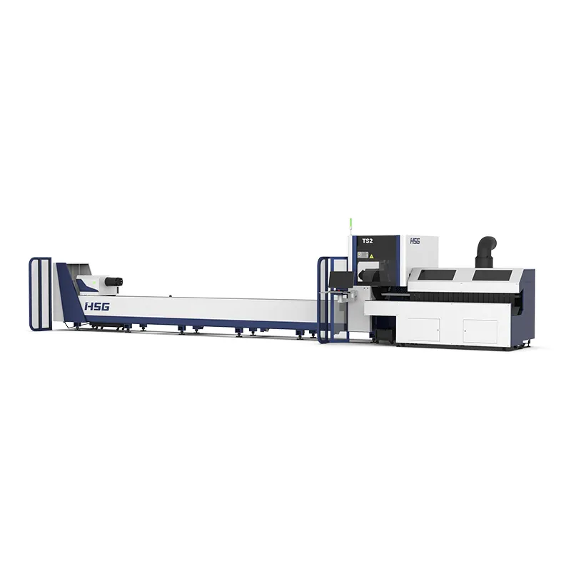Hsg Laser kinh tế và tốc độ cao Ống máy cắt laser 1500-6000 Wát IPG/raycus