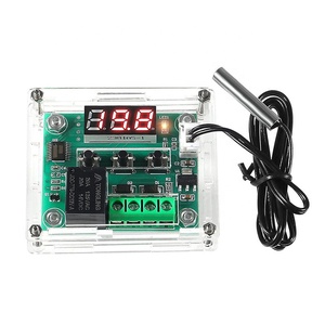 XH-W1209 <strong>Temperature</strong> <strong>Controller</strong> Module <strong>with</strong> Case LED Display Digital Thermostat Module <strong>with</strong> Waterproof <strong>NTC</strong> Probe - Product Image 1