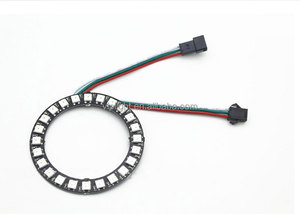 ไฟวงแหวนนางฟ้าแบบมหัศจรรย์ไฟ LED RGB วงแหวนตกแต่งรถยนต์แบบหลากสีสัน - Product Image 6