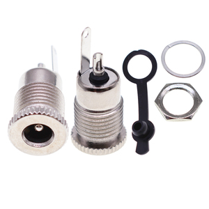 DC099 yüksek akım akışı için su geçirmez DC güç tüm metal dişli şarj güç çıkışı ile 5.5*2.1/2.5mm - Product Image 1