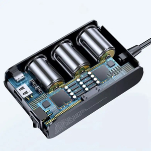 QC 3.0 USB PD Car <strong>Charger</strong> <strong>One</strong> to Three Cigarette Lighter Conversion Plug Type-C Phone Compatible 125W Output Power 5V/3A - Product Image 3