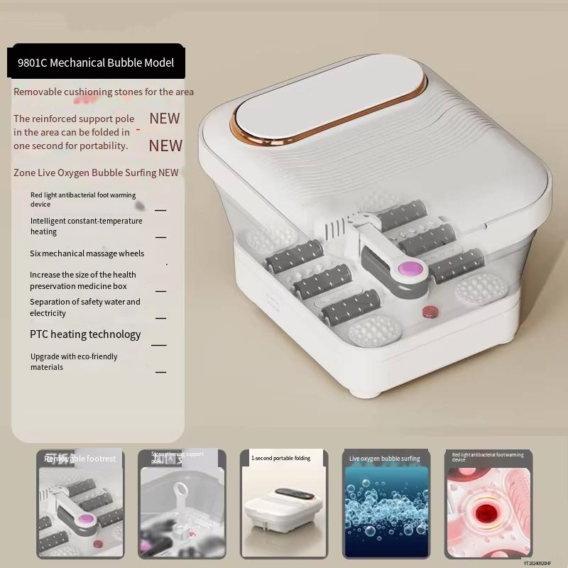 Modèle à bulles mécaniques 9801c - Pas d'affichage d'humidité - Oxygène actif