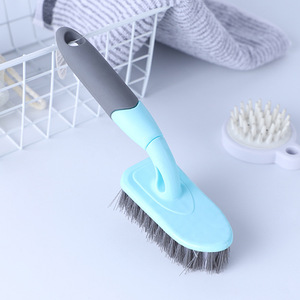 Kapak kauçuk uzun sap karo zemin fırça küvet fırça banyo büyük baş sert saç yıkama tuvalet karo banyo temizleme fırçası