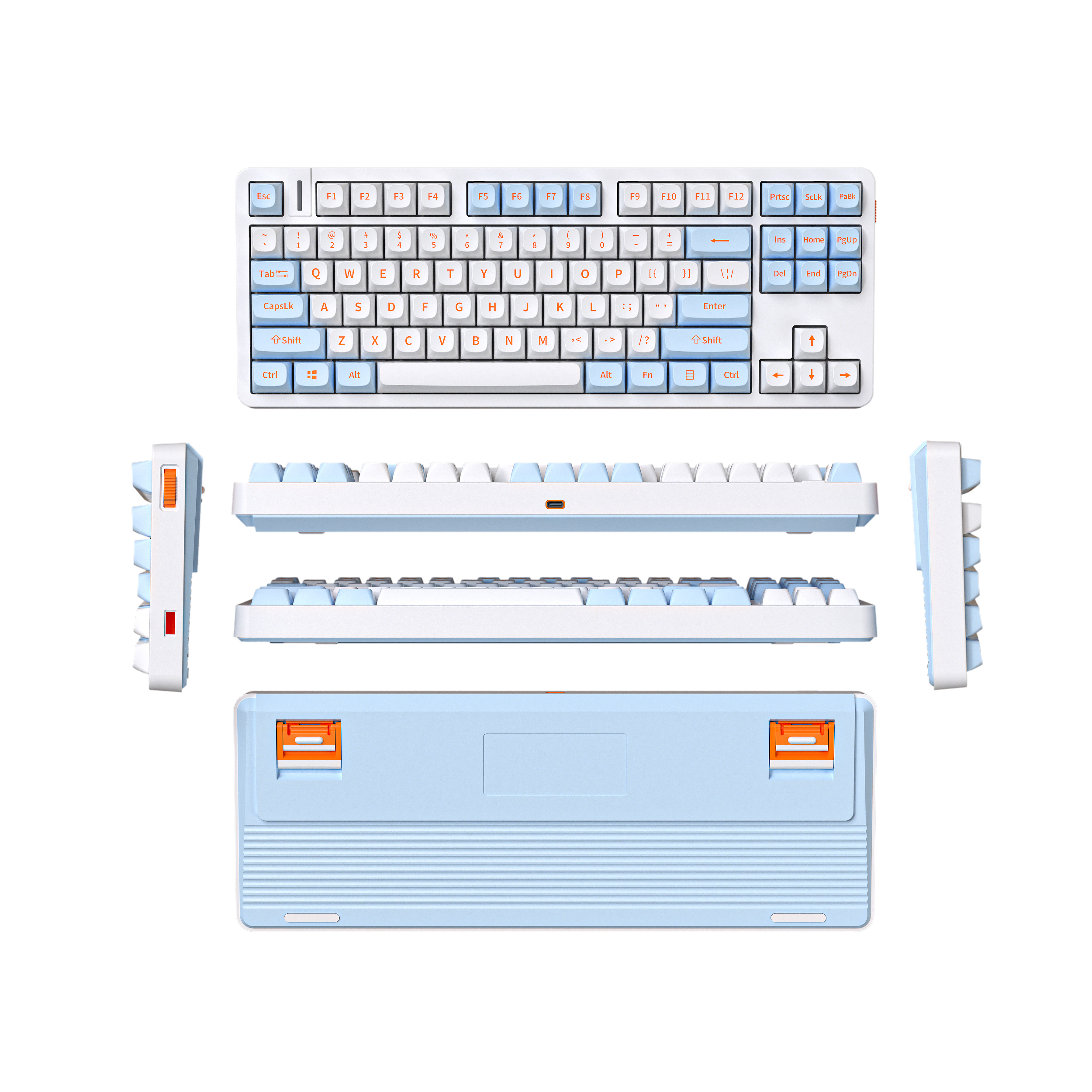 G87 White+Light blue