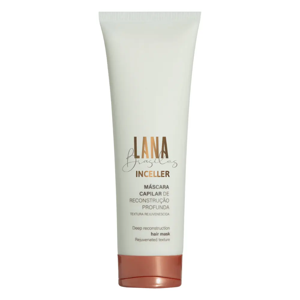 Lana Brasiles | Inceller Deep Reconstruction Hair Cream | Ultra Repair Of Dried And Damaged Hair | 250 ml / 8.45 fl.oz.